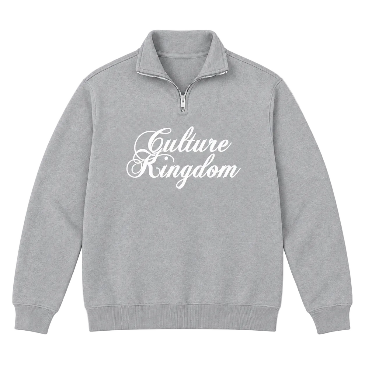 Culture Kingdom Quarter Zip - Gray