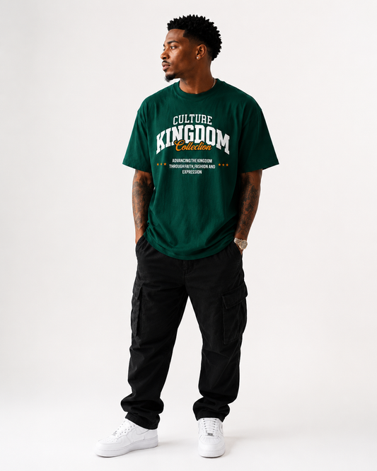 Culture Kingdom Collection - Over Sized Green Machine Tee