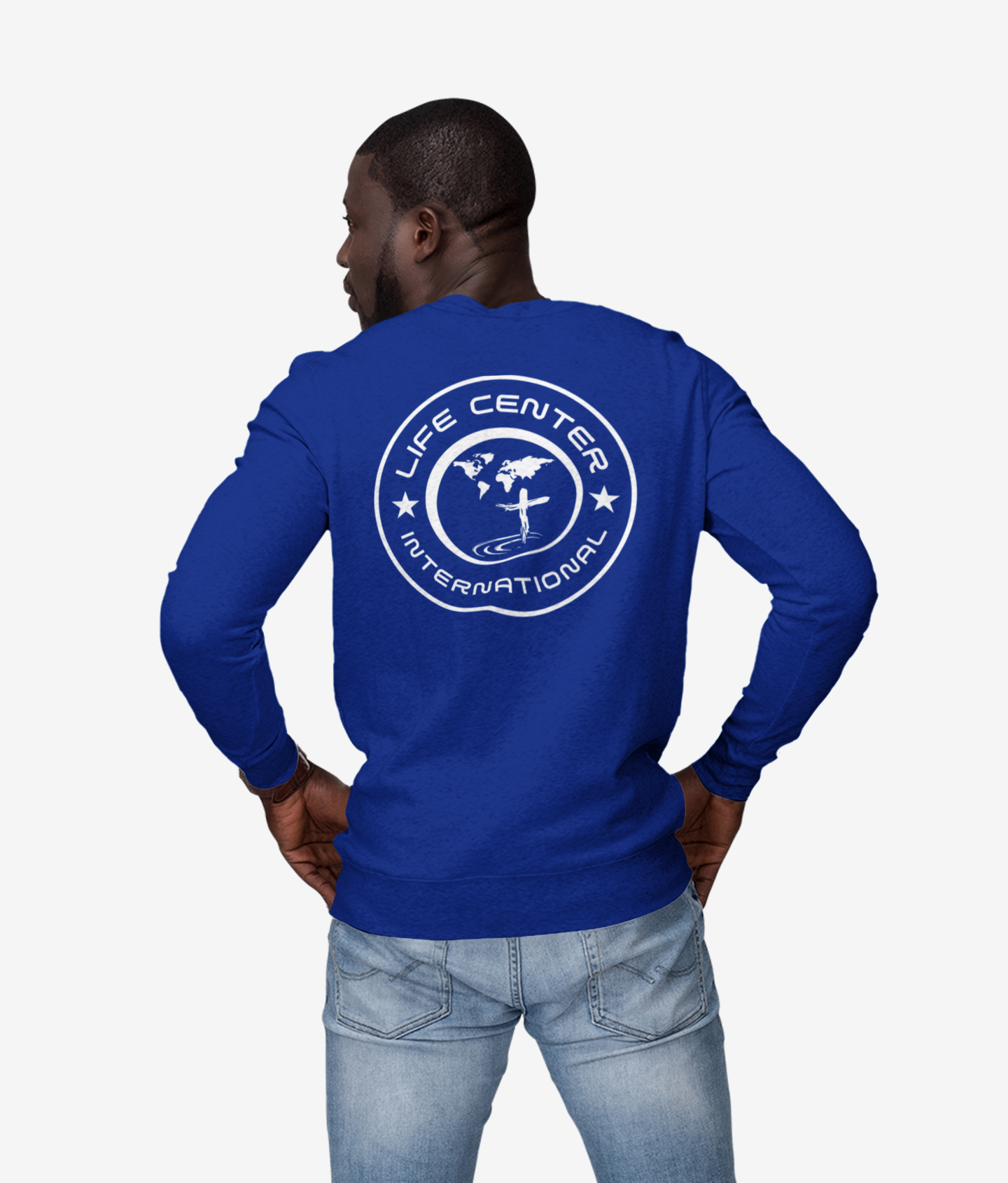 Advancement - Long Sleeve Tee - Royal Blue