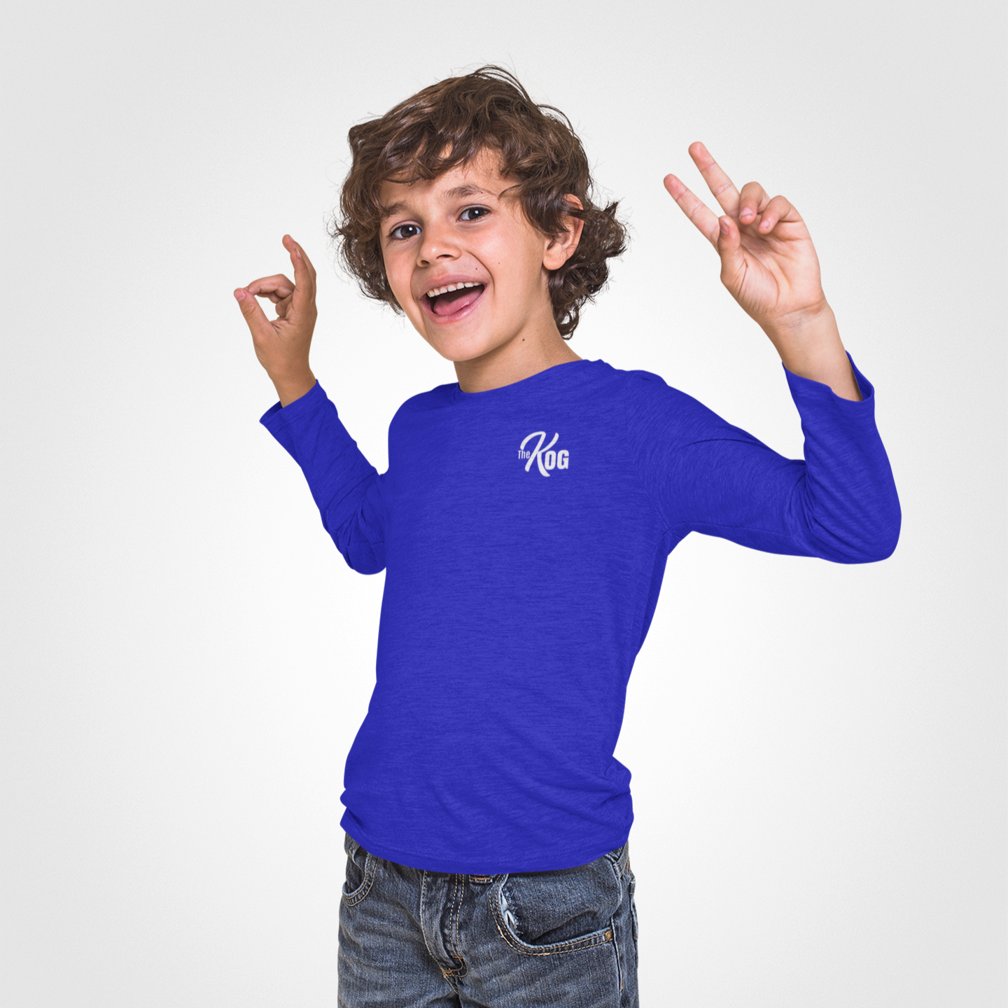 Youth - Advancement - Long Sleeve Tee - Royal Blue