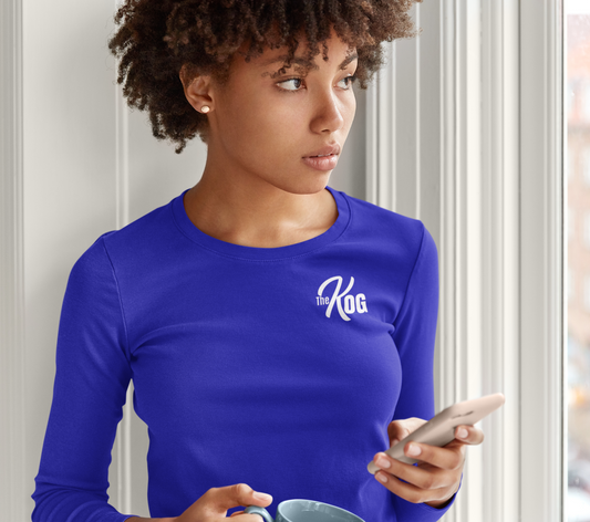 Advancement - Long Sleeve Tee - Royal Blue