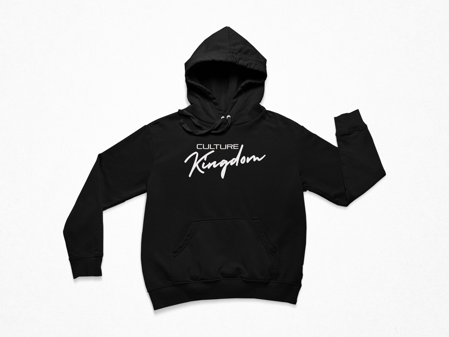 Culture Kingdom Script Hoodie - Black
