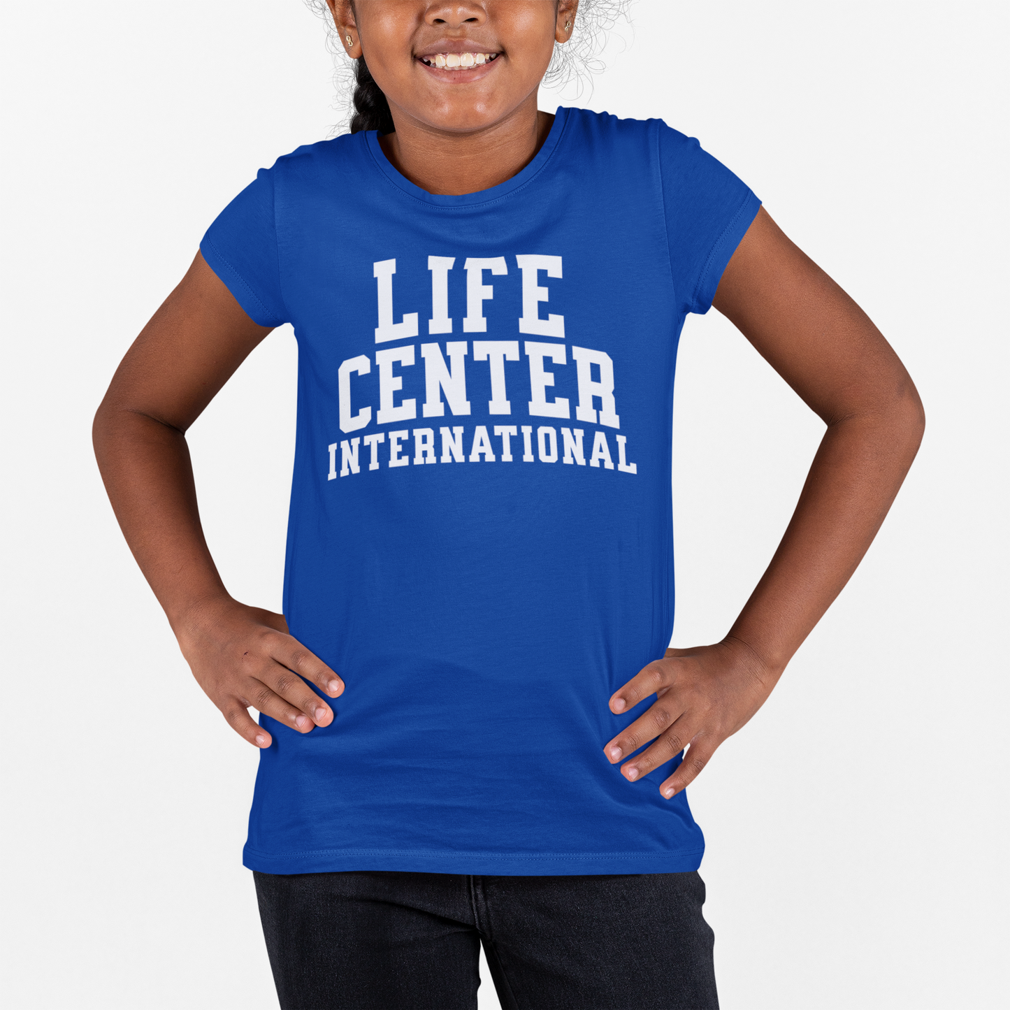 Youth - Collegiate - Short Sleeve Tee - Royal Blue