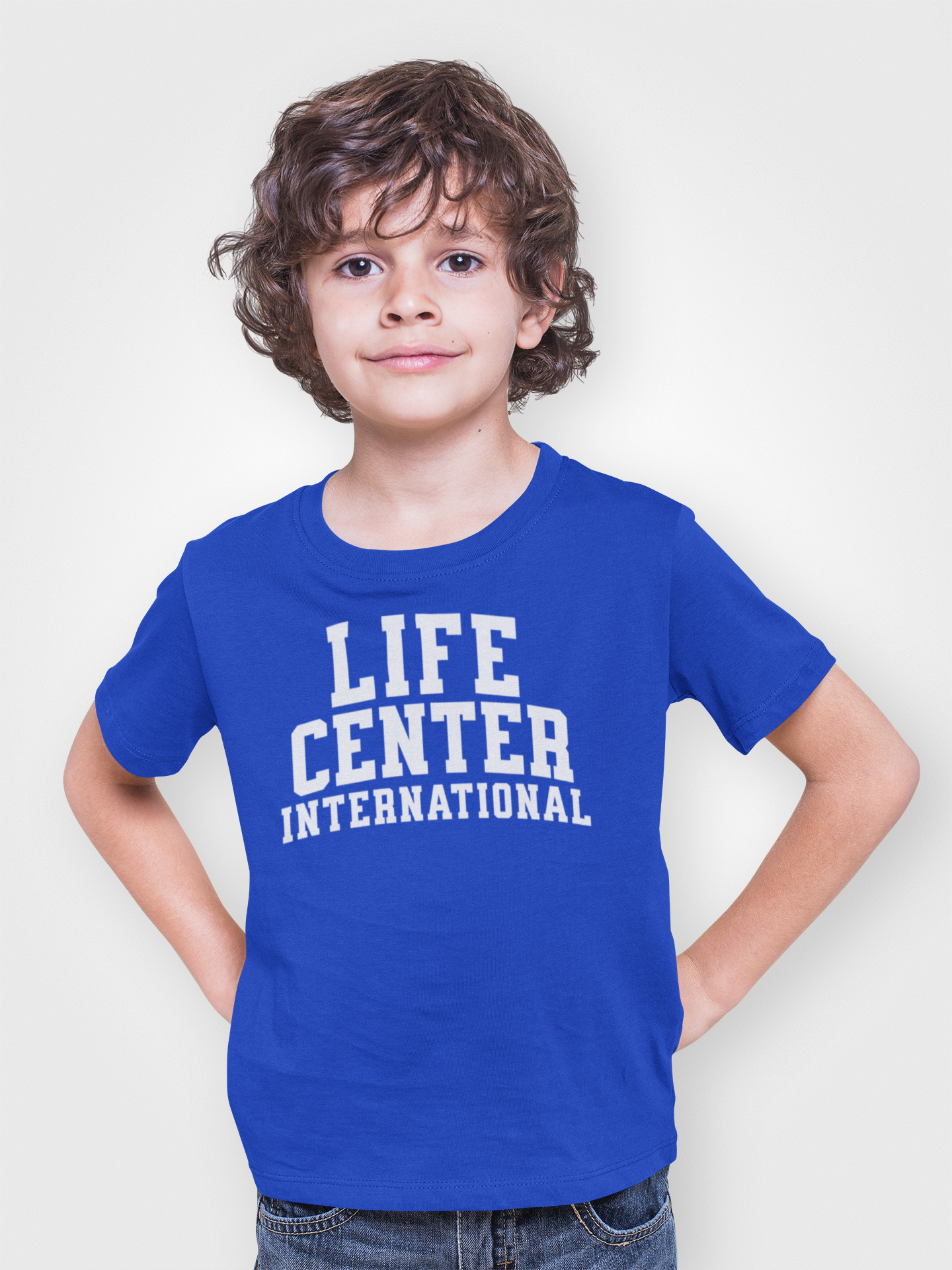 Youth - Collegiate - Short Sleeve Tee - Royal Blue