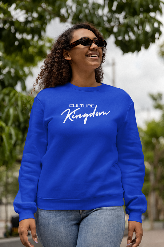 Culture Kingdom Script Sweatshirt - Royale