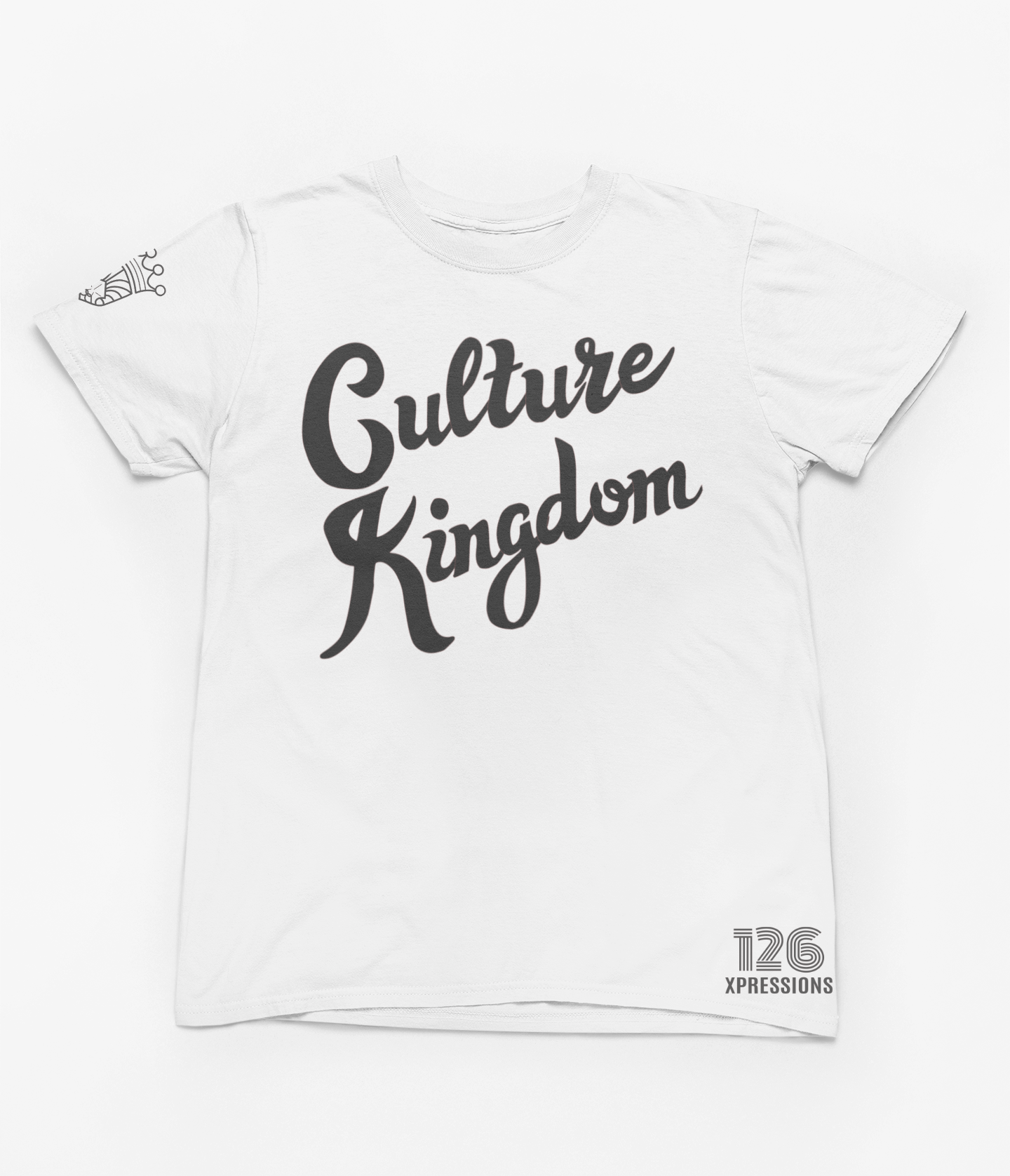 Culture Kingdom - White Tee (Puff Print)