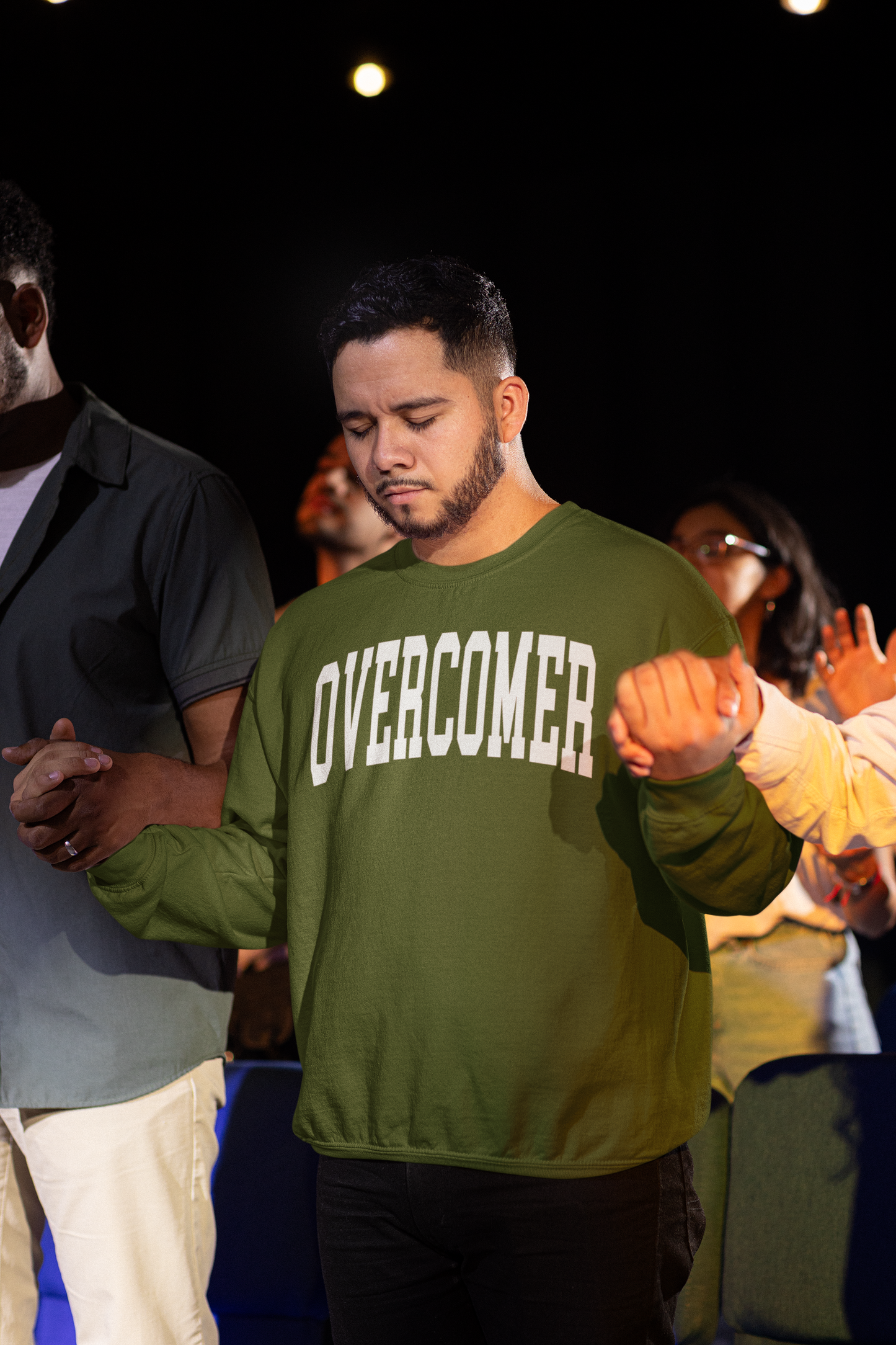 Overcomer Sweatshirt - Olive