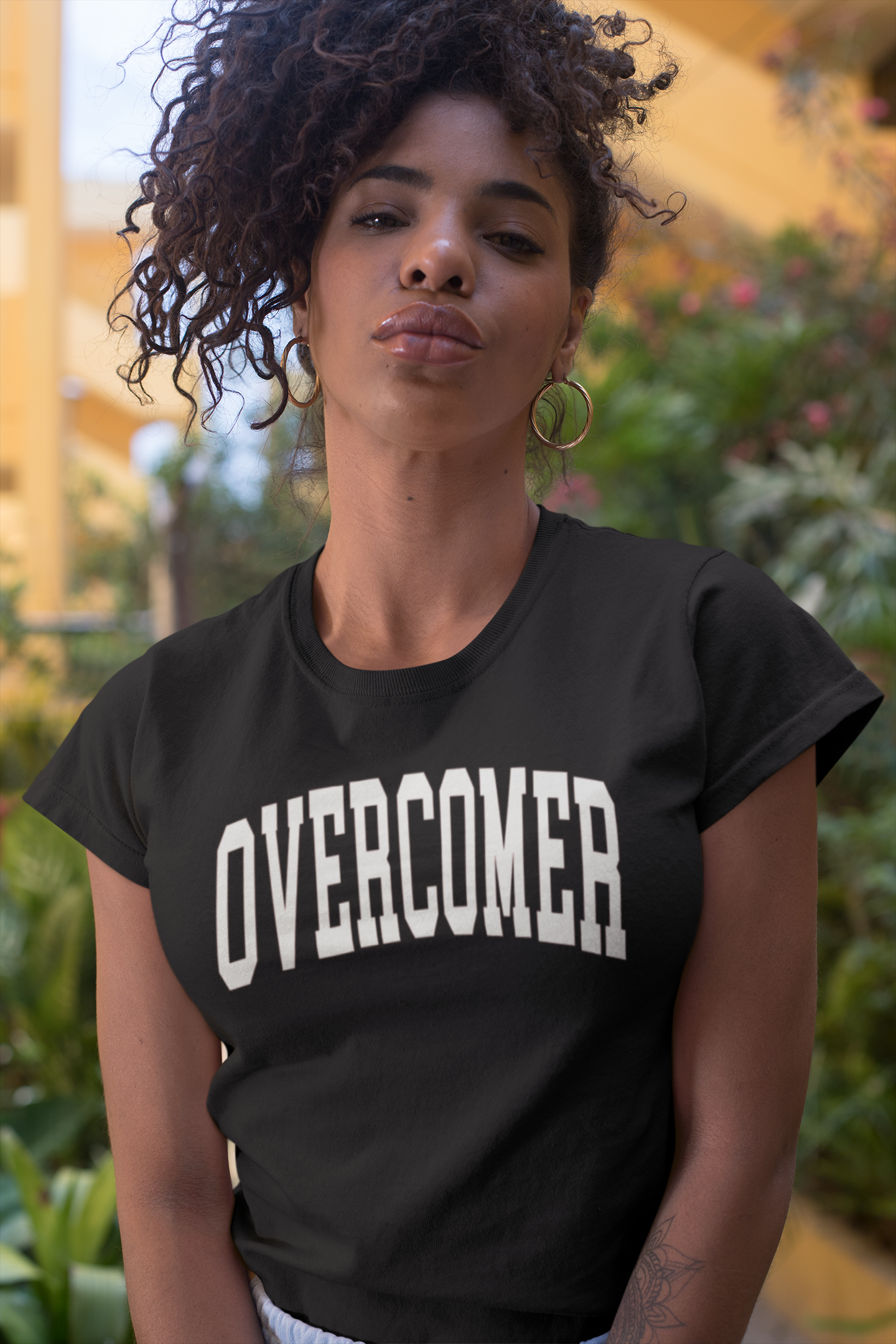 Overcomer Tee - Black