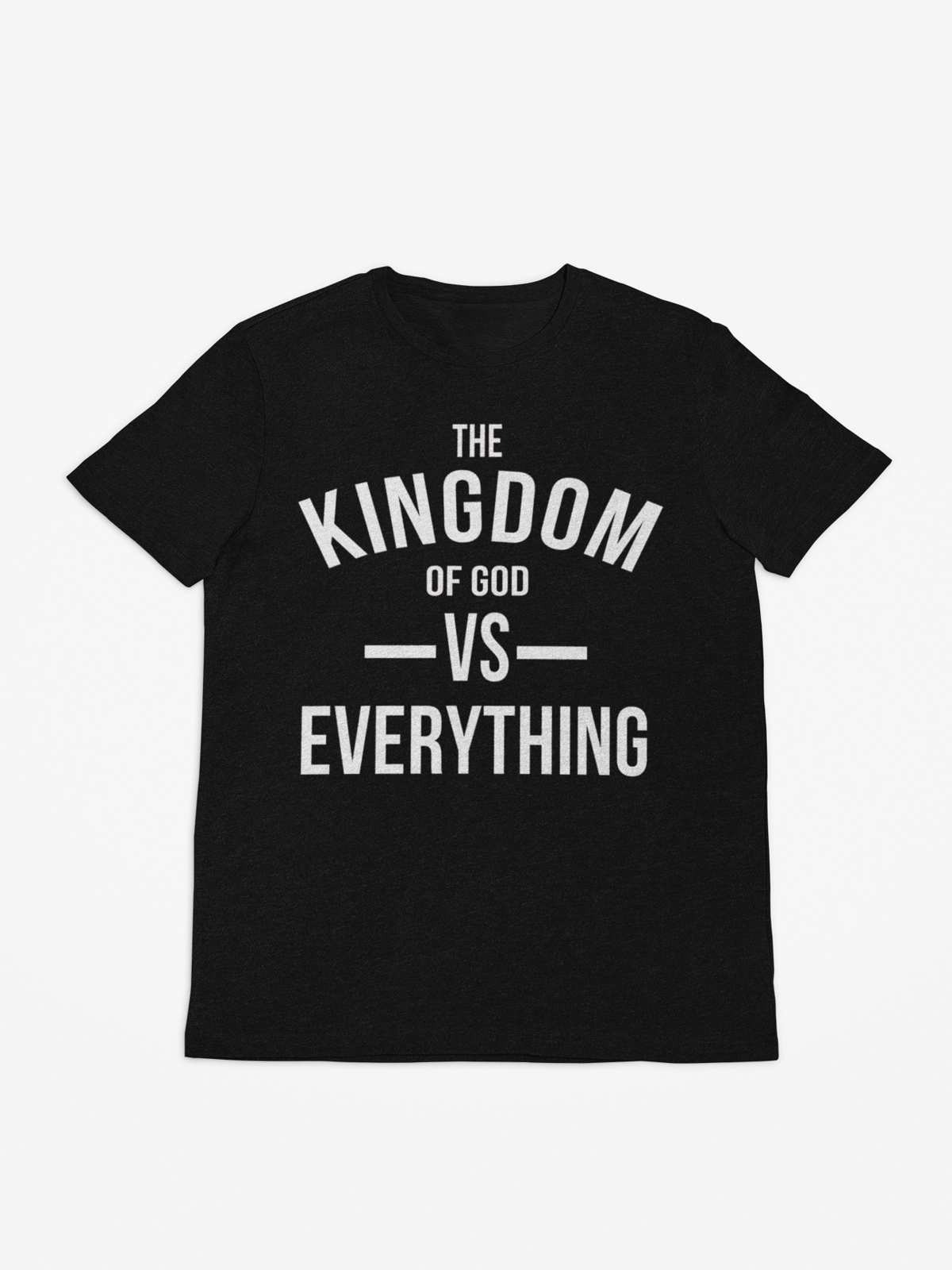 The Kingdom of God vs Everything Tee - Black