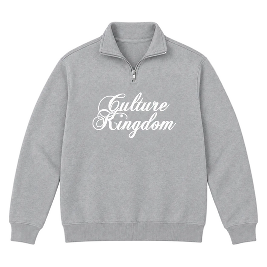 Culture Kingdom Quarter Zip - Gray
