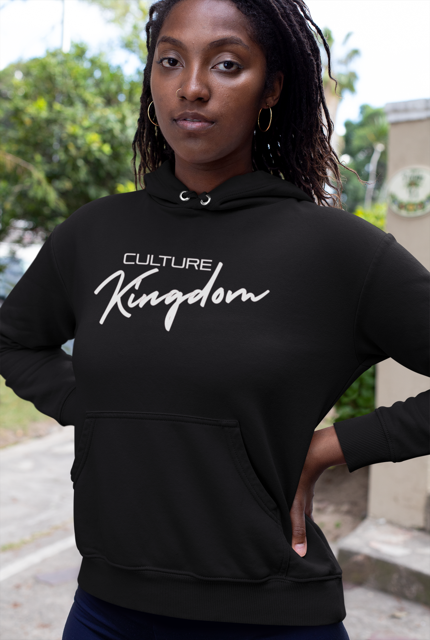 Culture Kingdom - Black Hoodie - Script