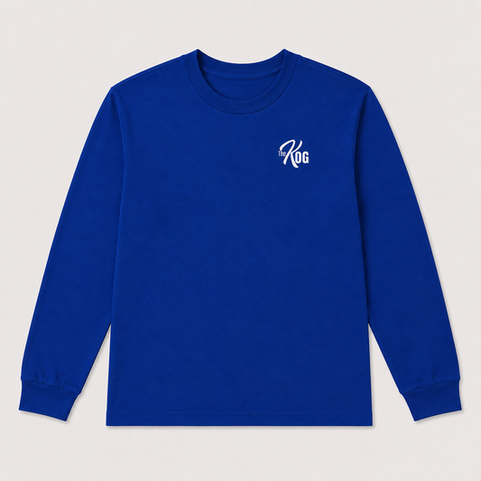 Advancement - Long Sleeve Tee - Royal Blue