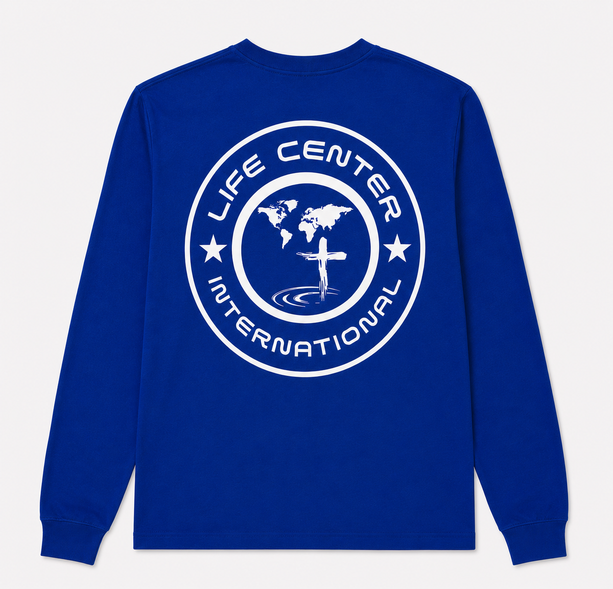 Advancement - Long Sleeve Tee - Royal Blue