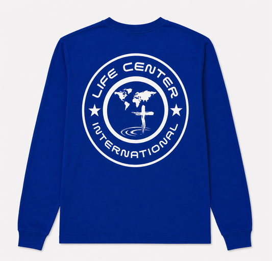 Advancement - Long Sleeve Tee - Royal Blue