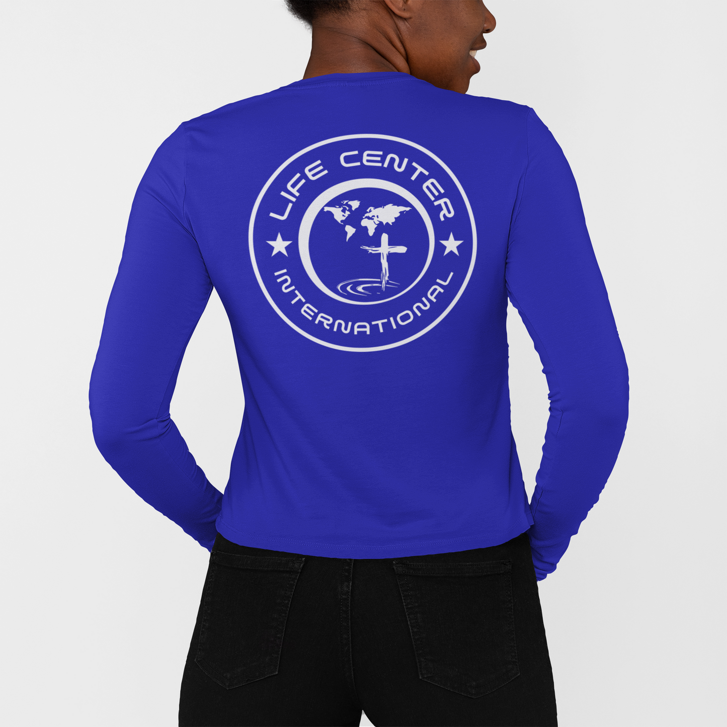 Advancement - Long Sleeve Tee - Royal Blue