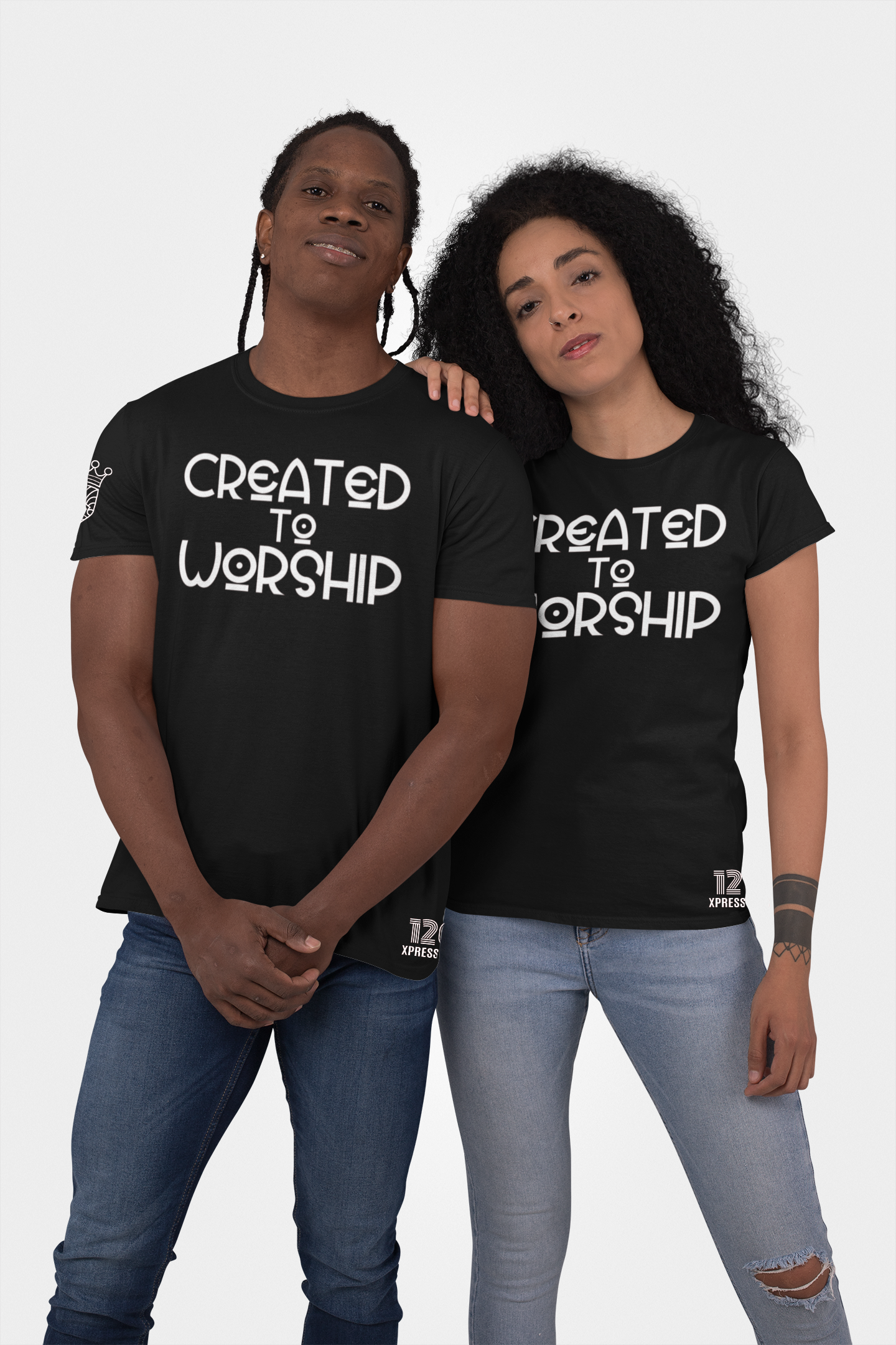 Created to Worship Tee - Black