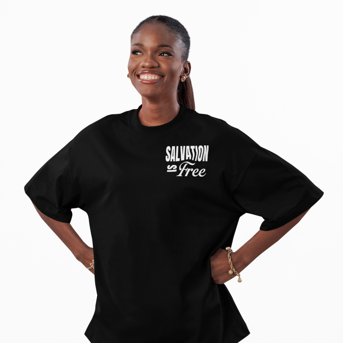 Salvation is Free - Over Sized Tee