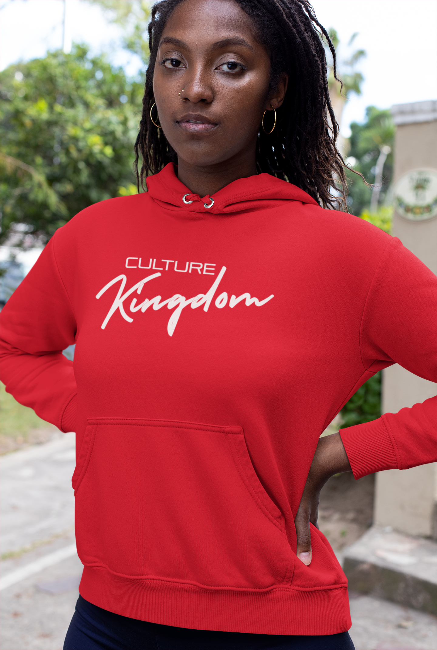 Culture Kingdom - Red Hoodie - Script